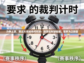 力争上游，擦出火花的绝对对决：当顶尖智慧碰撞，世界为之侧目